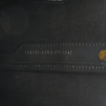 Fendi Glazed Fabric Vitello Century FF 1974 Stamp Patch Mini Peekaboo Defender Cover Mogano Panna Black 7 of 11