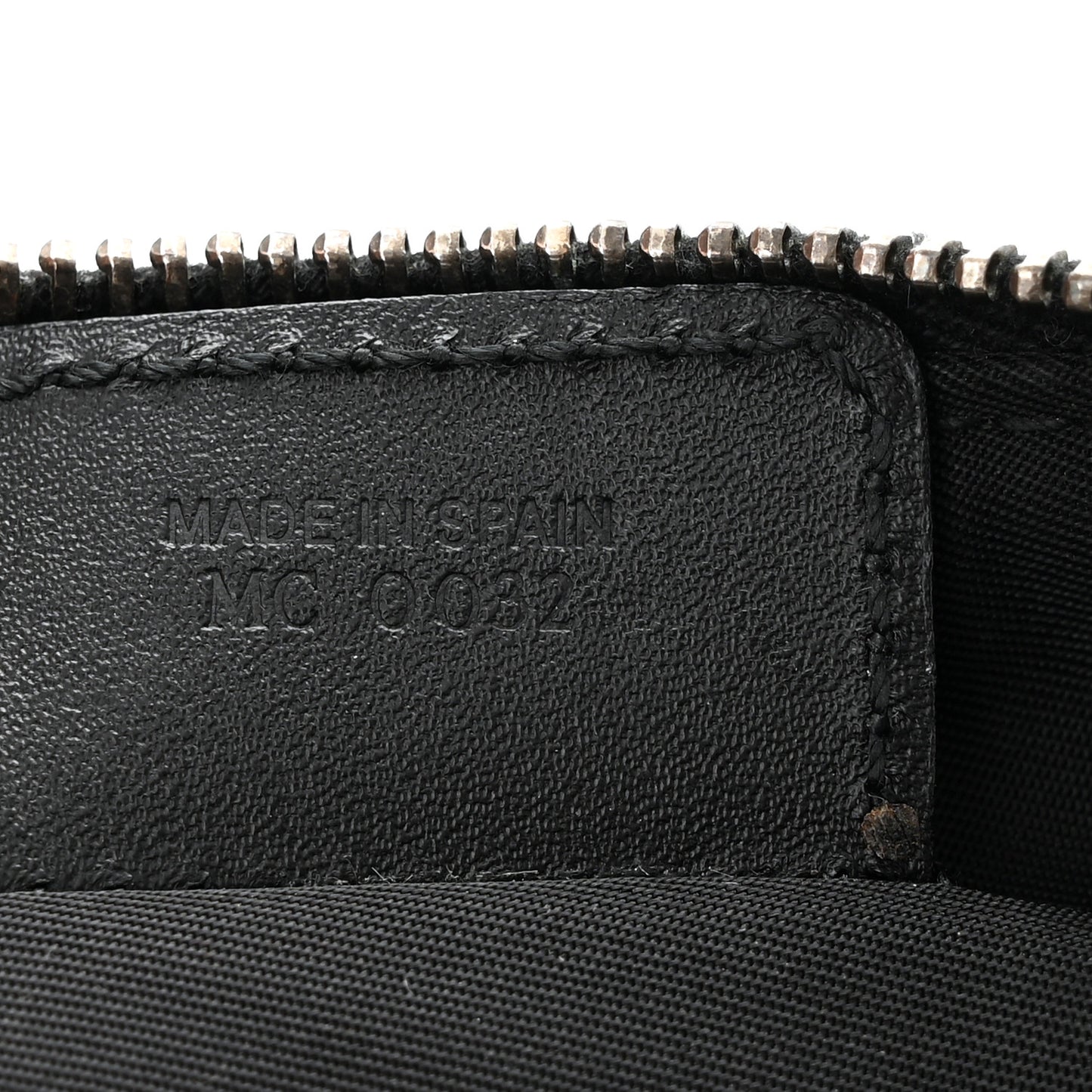 Monogram Mini Saddle Pochette Black