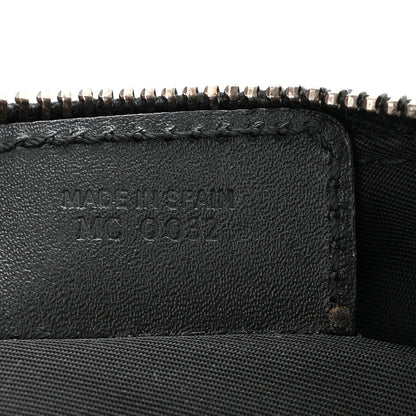 Christian Dior Monogram Mini Saddle Pochette Black 7 of 15