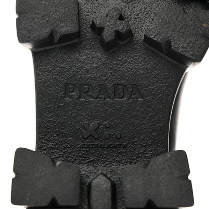 Prada Spazzolato Rois Monolith Chelsea 55mm Ankle Boots 39 Black 8 of 8