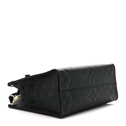 Louis Vuitton Empreinte Monogram Giant Onthego PM Black 4 of 10