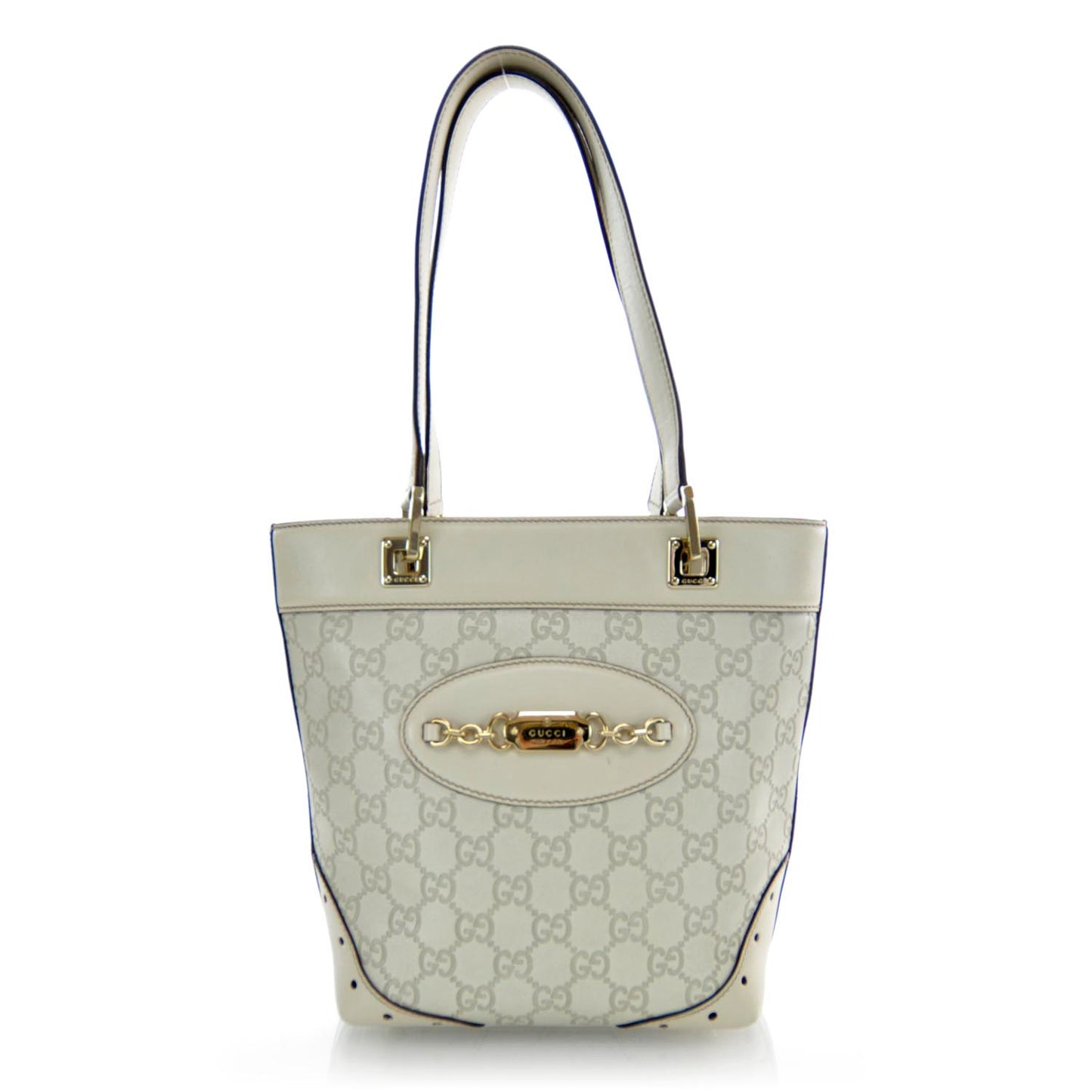 Guccissima Punch Tote Ivory
