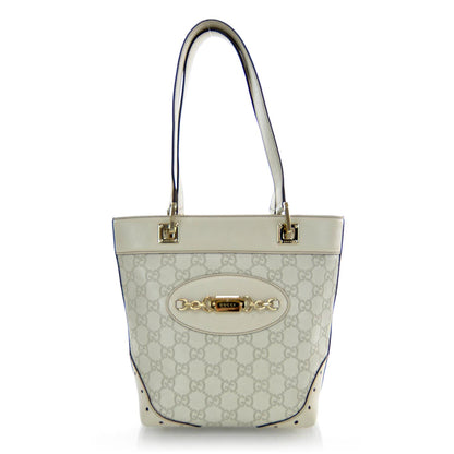 Gucci Guccissima Punch Tote Ivory 1 of 8