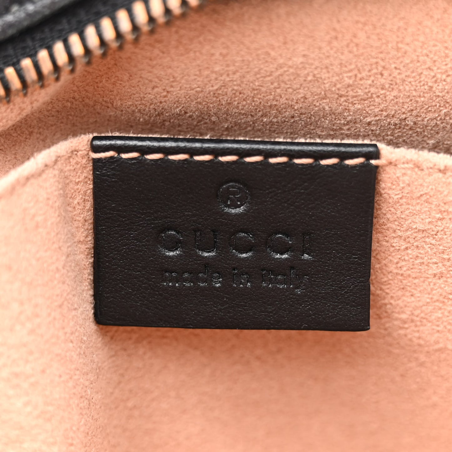 Calfskin Matelasse Small GG Marmont Chain Shoulder Bag Black