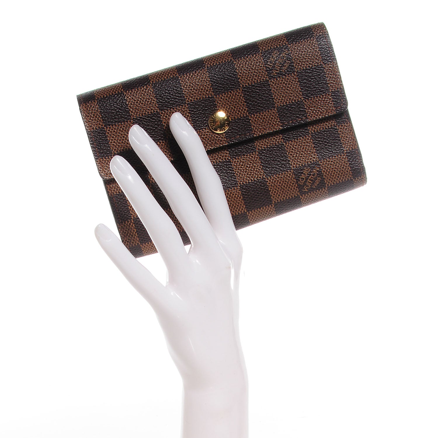 Louis Vuitton Damier Ebene Alexandra Wallet 2 of 7