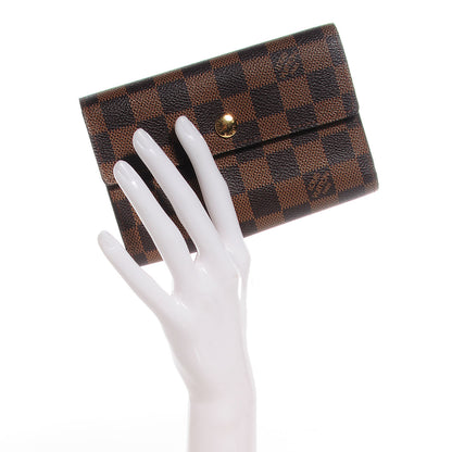 Louis Vuitton Damier Ebene Alexandra Wallet 2 of 7