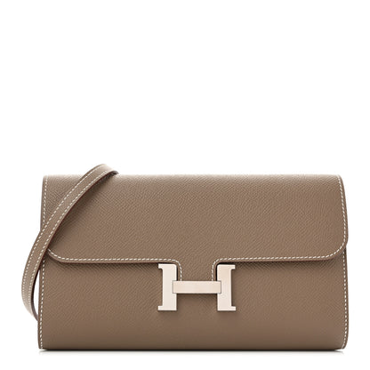 Hermes Epsom Constance Long To Go Wallet Etoupe 1 of 13