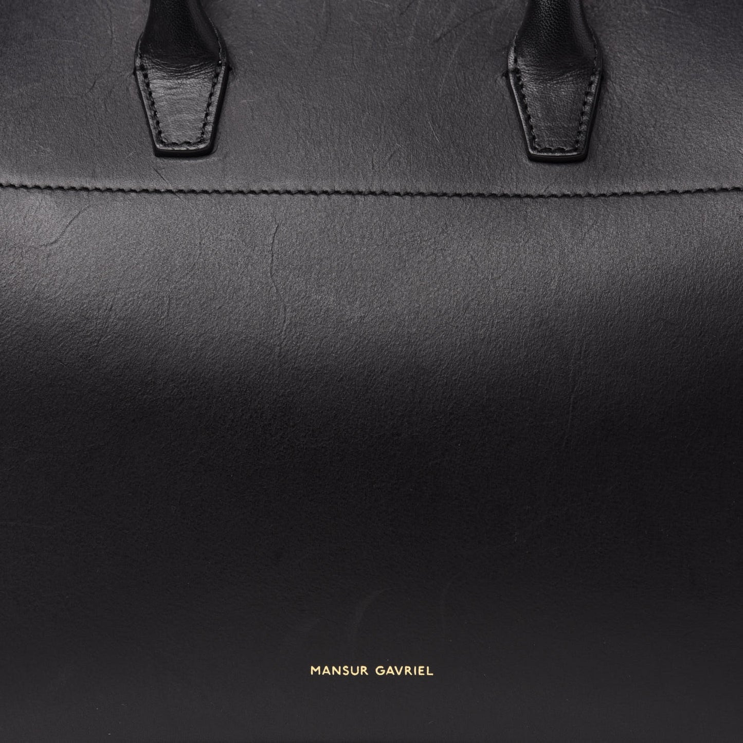 Calfskin Mini Travel Crossbody Bag Black Flamma