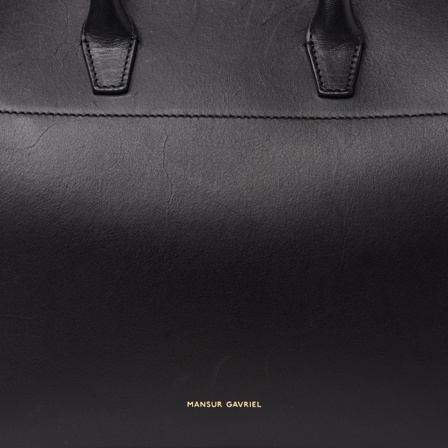 Mansur Gavriel Calfskin Mini Travel Crossbody Bag Black Flamma 9 of 9