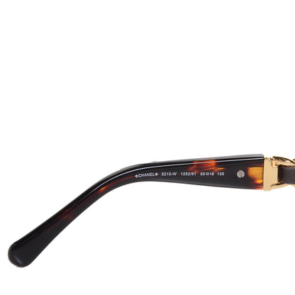 Chanel Chain Sunglasses 5215-W Brown 3 of 5