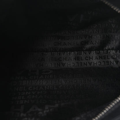 Chanel Lambskin Lax Pochette Black 5 of 10