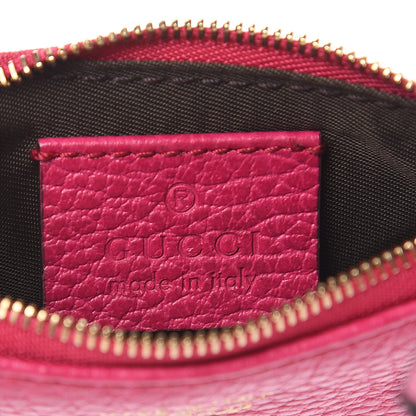 Gucci Dollar Calfskin Swing Key Case Blossom 6 of 8