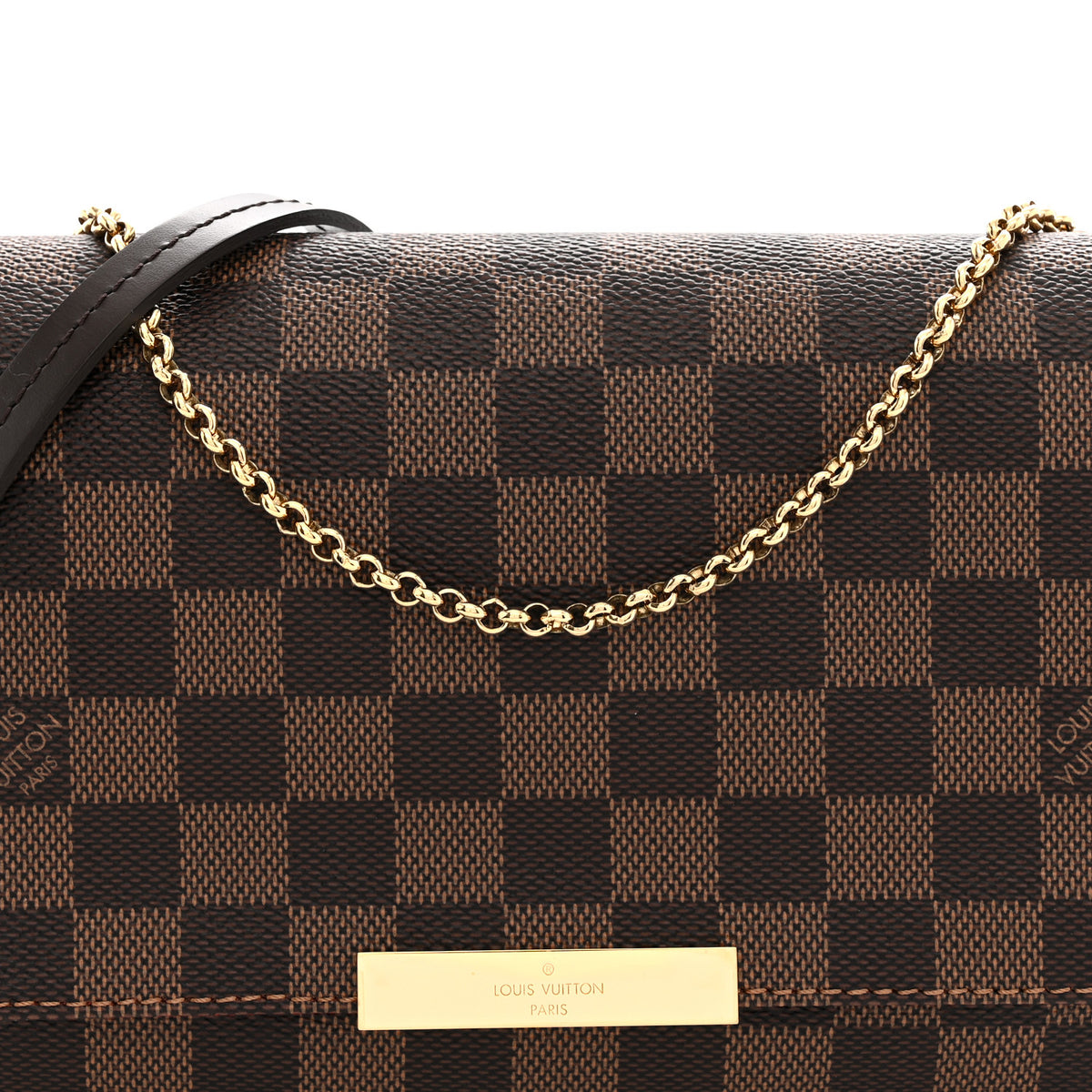 Louis Vuitton Damier Ebene Favorite MM 8 of 11