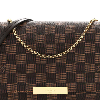Louis Vuitton Damier Ebene Favorite MM 8 of 11