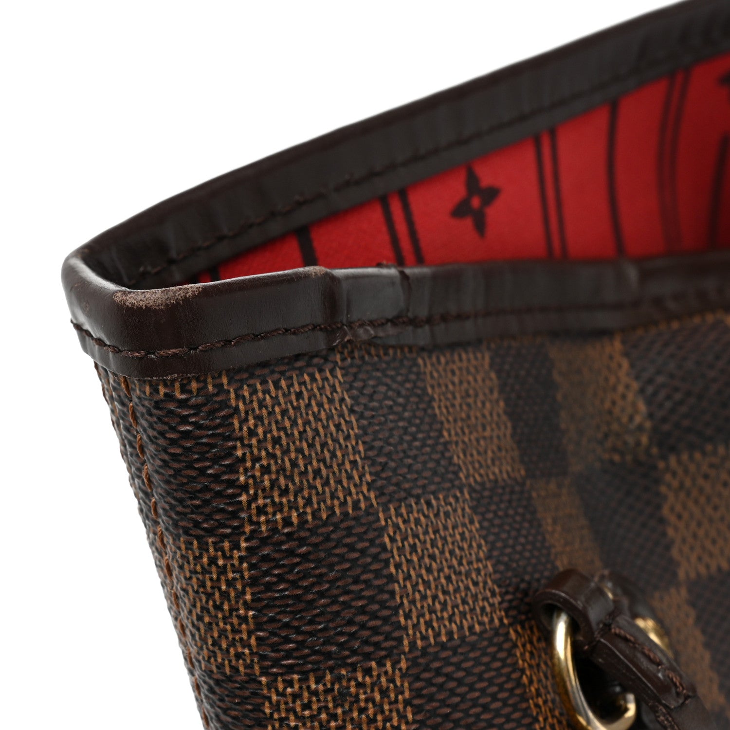 Louis Vuitton Damier Ebene Neverfull MM 12 of 13