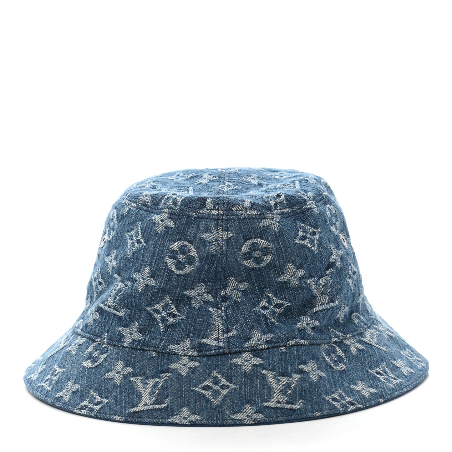 Monogram Denim Transformable Bob Bucket Hat 58 Blue