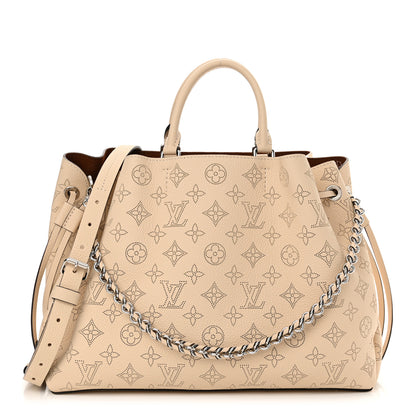 Louis Vuitton Mahina Bella Tote Creme Beige 1 of 9