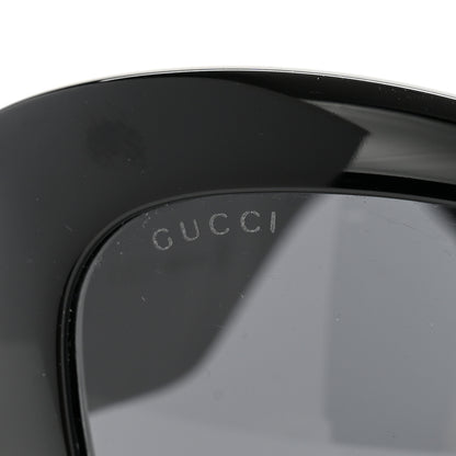 Gucci Acetate GG Butterfly Sunglasses GG0808S Black 7 of 8