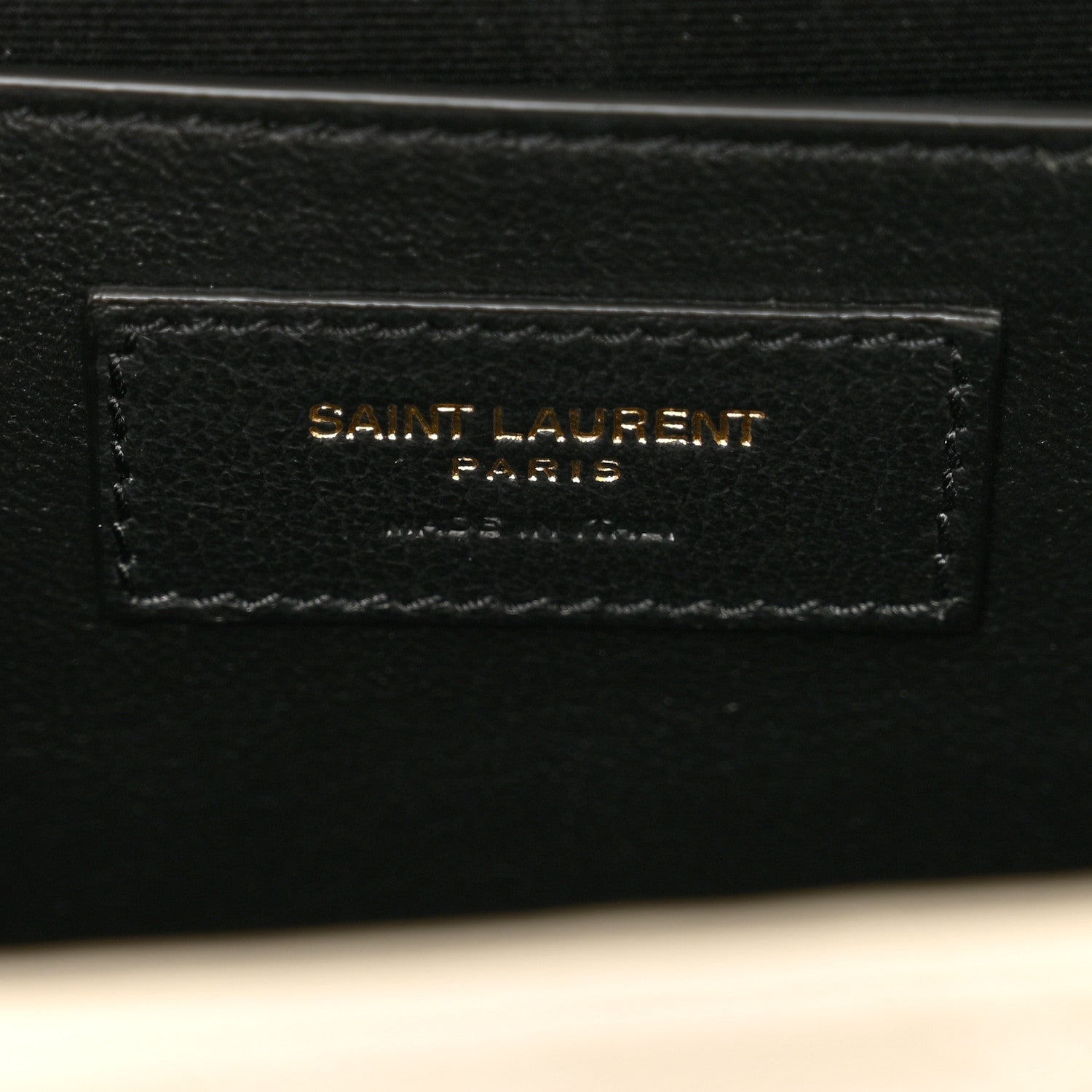 Saint Laurent Lambskin Mixed Matelasse Triquilt Medium Monogram Satchel Blanc Vintage 8 of 10