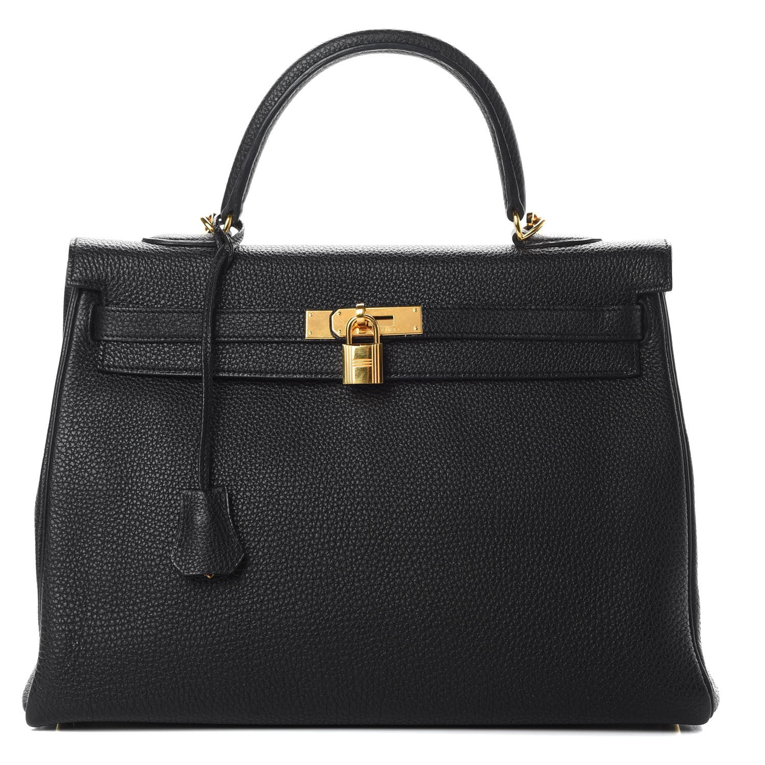 Hermes Togo Kelly Retourne 35 Black 1 of 16