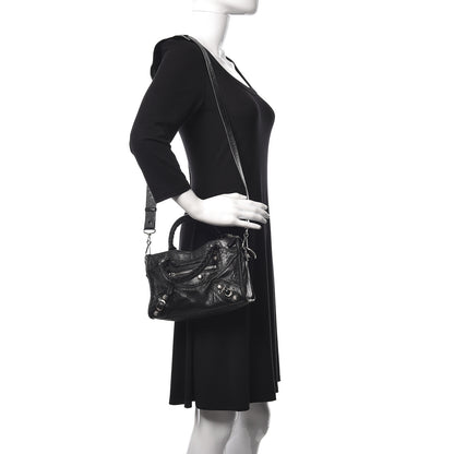 Balenciaga Agneau Giant 12 Silver Hardware Mini City Black 3 of 17