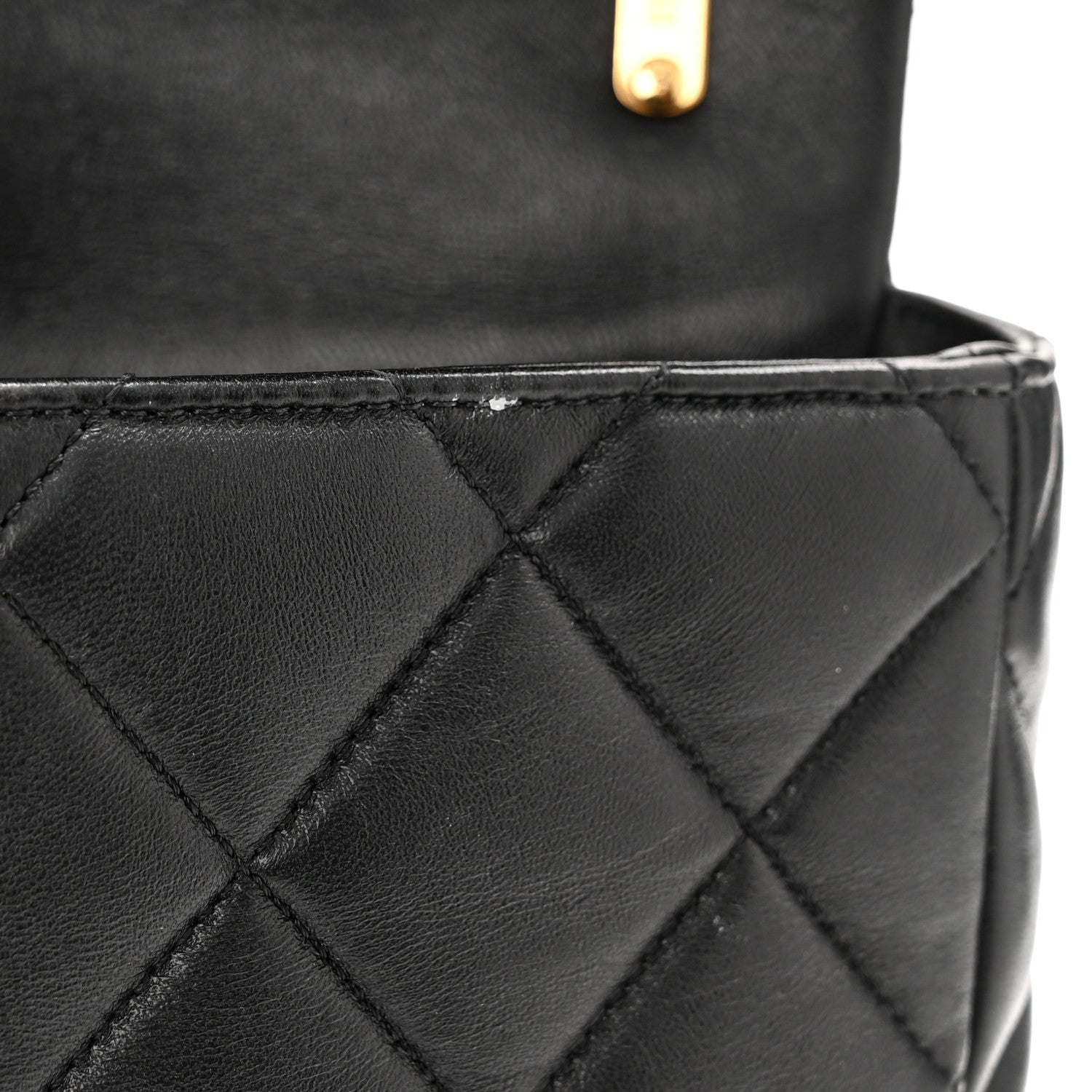 Chanel Lambskin Quilted Large CC Funky Town Flap Black 11 of 14