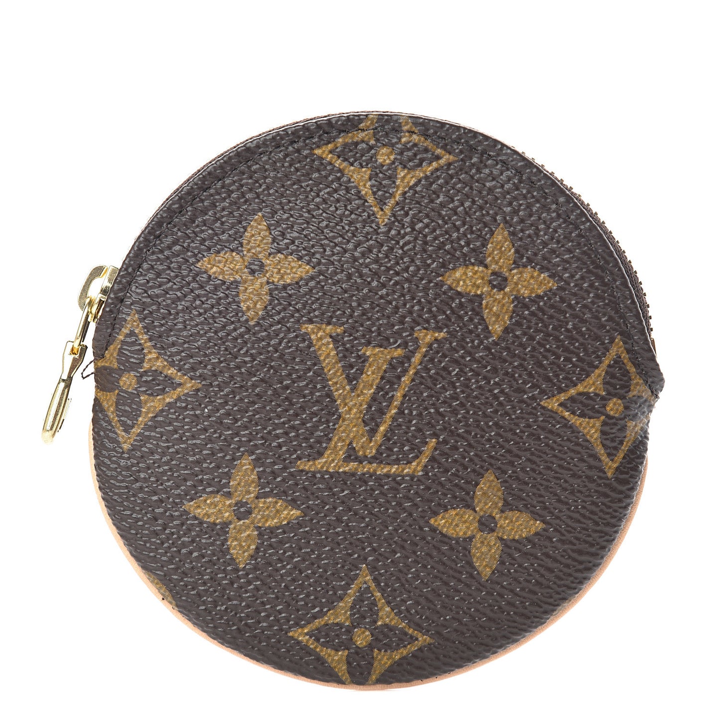 Monogram Round Coin Purse