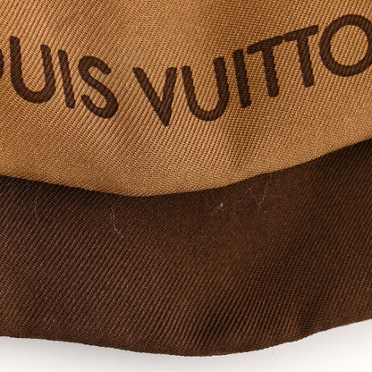 Louis Vuitton Silk Monogram Confidential Bandeau Brown 5 of 5