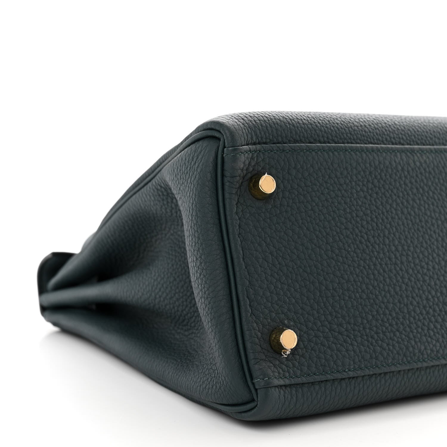 Hermes Togo Kelly Retourne 28 Vert Cypress 9 of 10