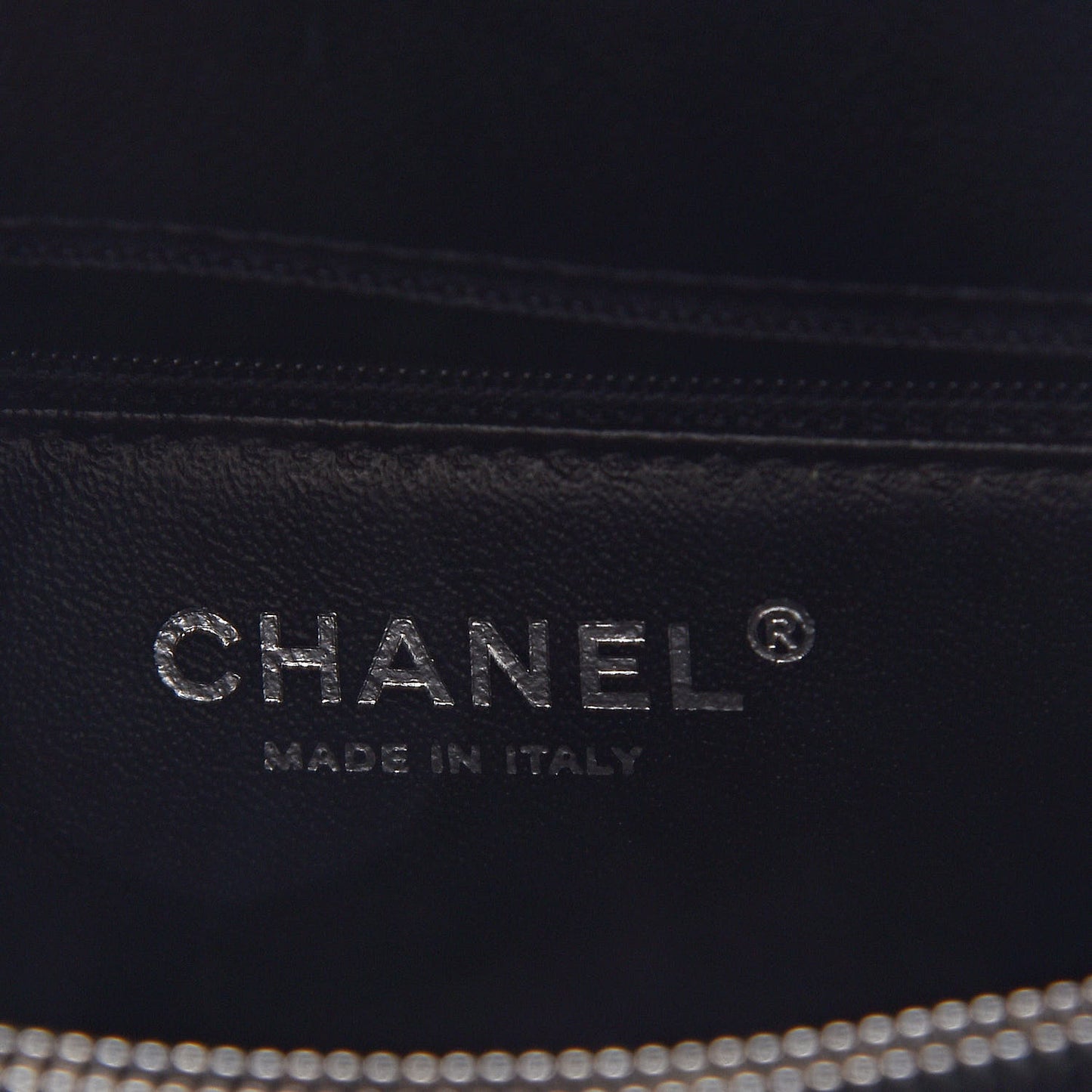 Caviar Lizard Quilted Small Coco Handle Flap Black