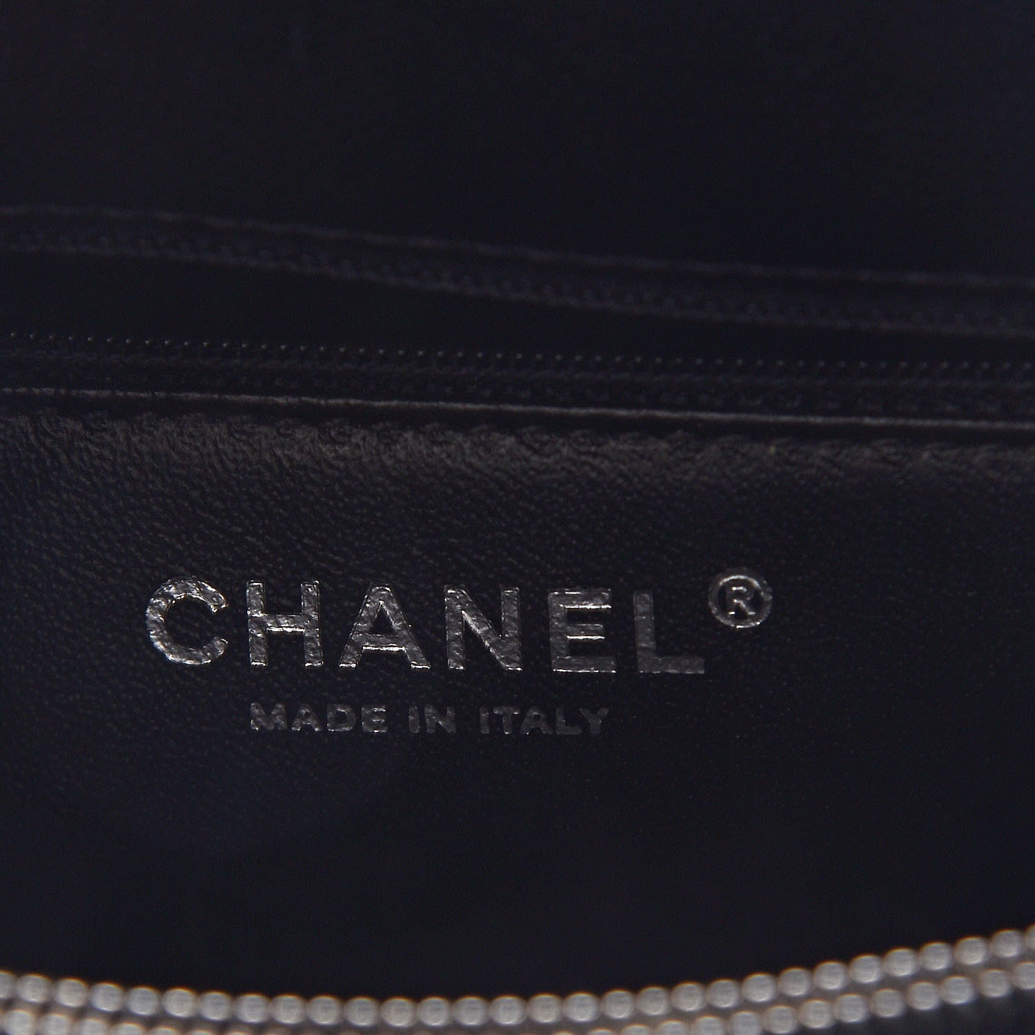 Chanel Caviar Lizard Quilted Small Coco Handle Flap Black 6 of 10