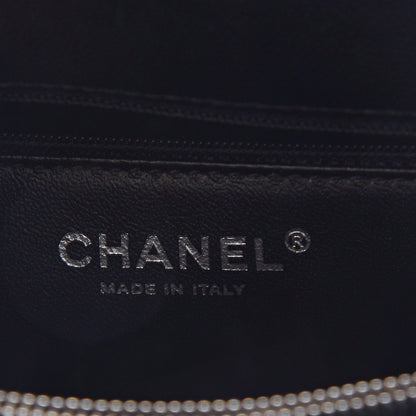 Chanel Caviar Lizard Quilted Small Coco Handle Flap Black 6 of 10