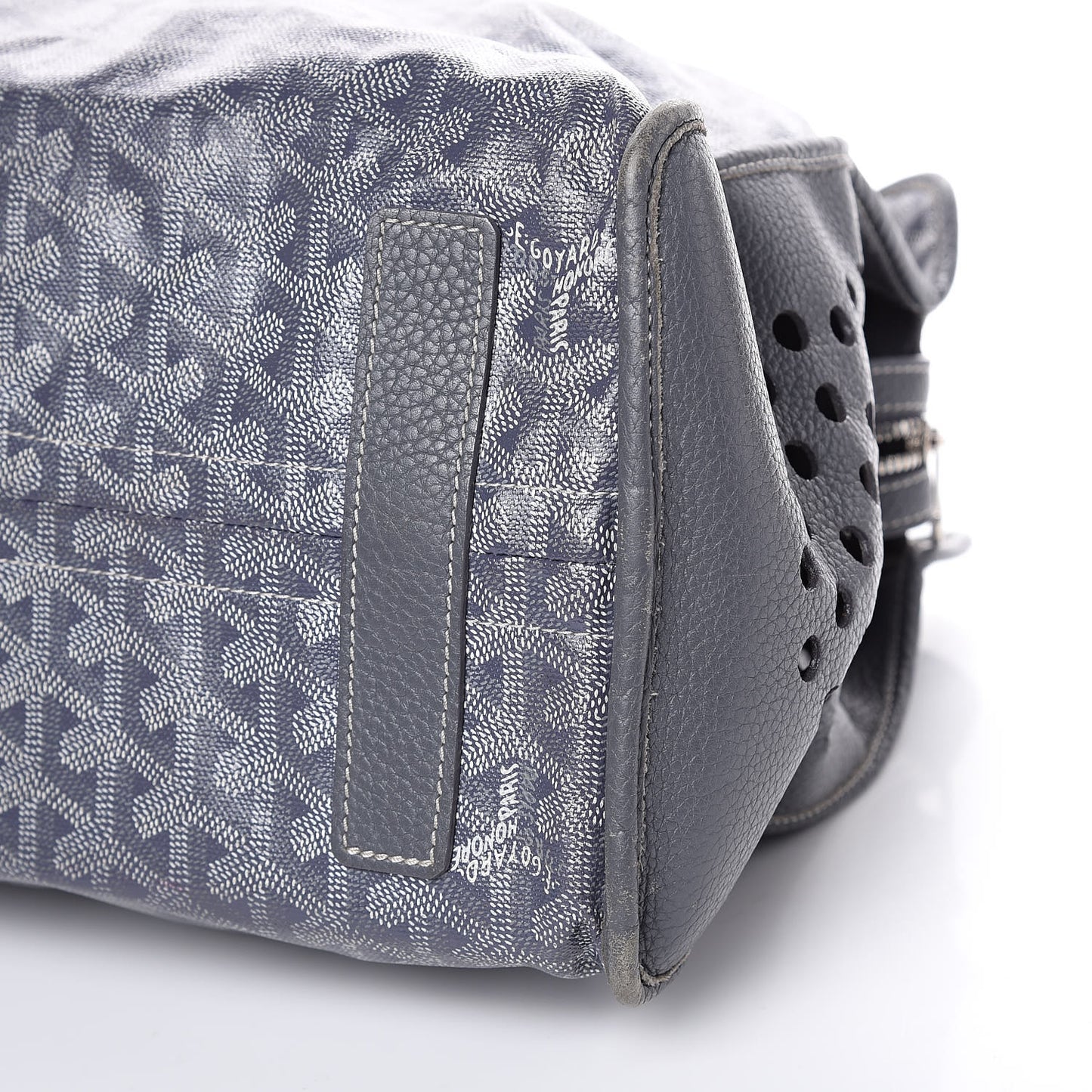 Goyardine Sac Hardy Pet Carrier PM Grey