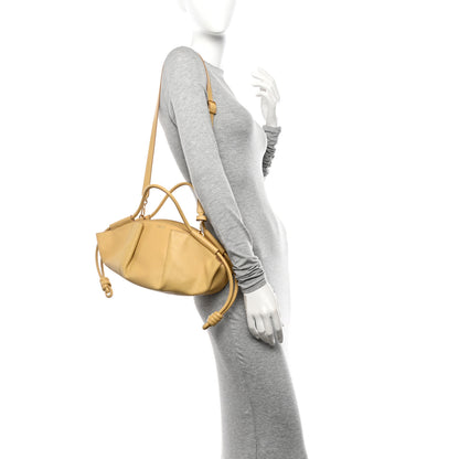 Loewe Shiny Nappa Calfskin Small Paseo Bag Dark Butter 2 of 9