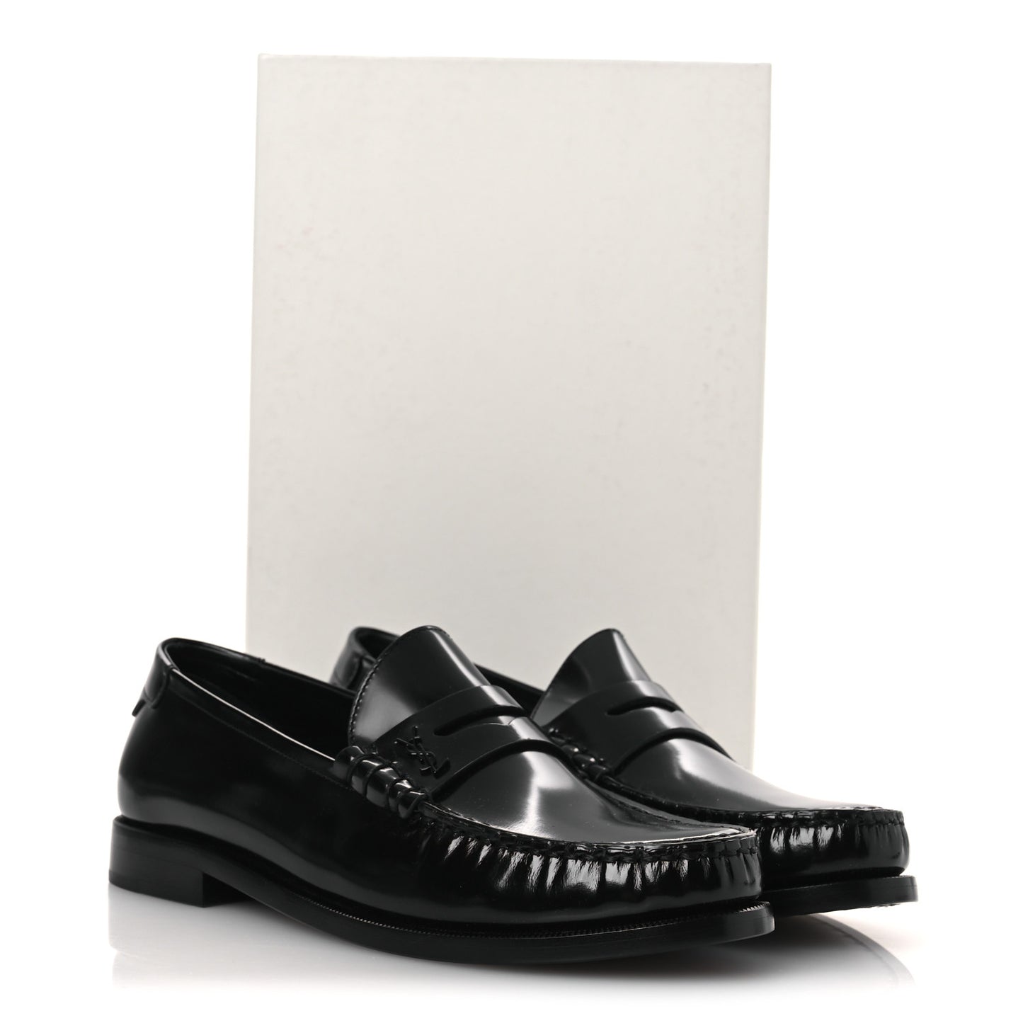 Magnum Calfskin Le Loafer 15 Moccasin  39 Black