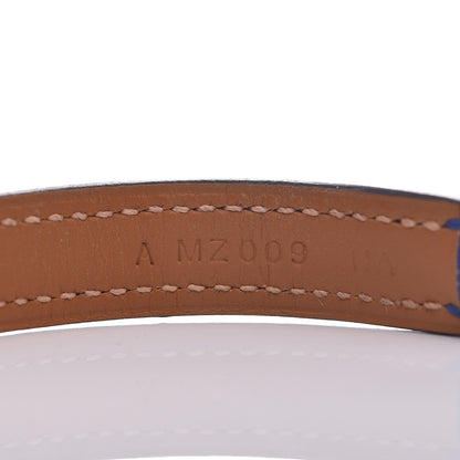 Hermes Swift Rivale Double Tour Bracelet T2 Bleu Electrique 6 of 7