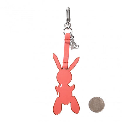 Louis Vuitton Calfskin Jeff Koons Masters LV Rabbit Bag Charm Key Ring 2 of 4