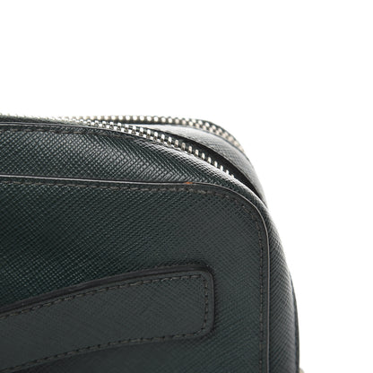 Prada Saffiano Travel Bag Smeraldo 9 of 10