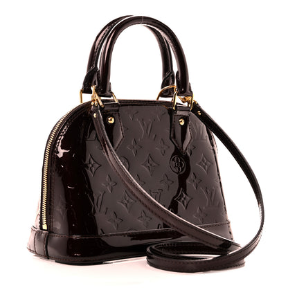 Louis Vuitton Vernis Alma BB Amarante 3 of 9
