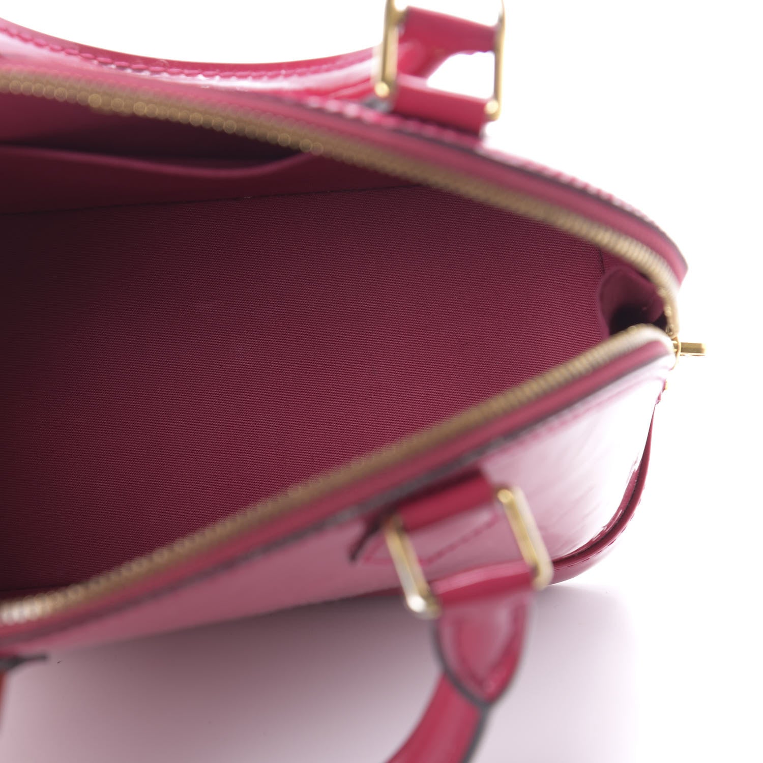 Louis Vuitton Vernis Alma BB Rose Indien 5 of 9