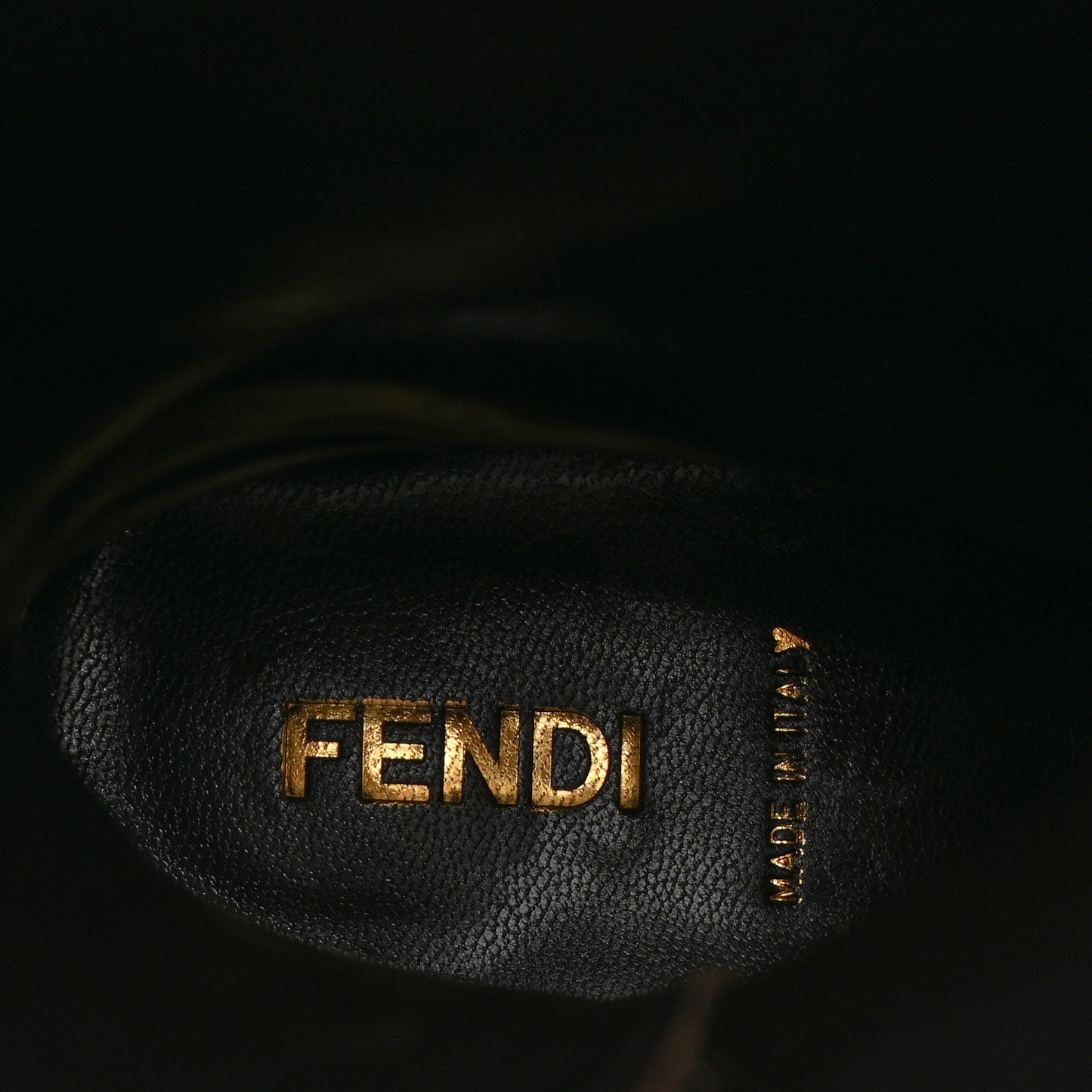 Calfskin FF Boots 37.5 Brown