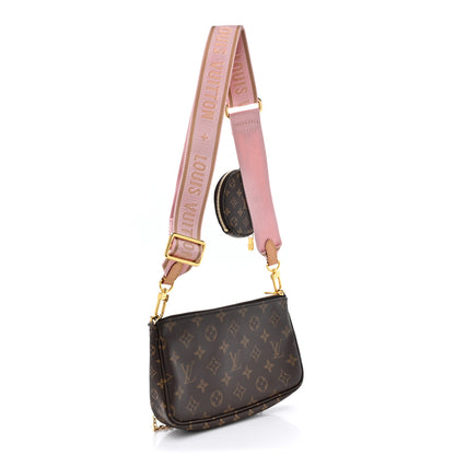 Louis Vuitton Monogram Multi Pochette Accessories Rose Clair 3 of 13