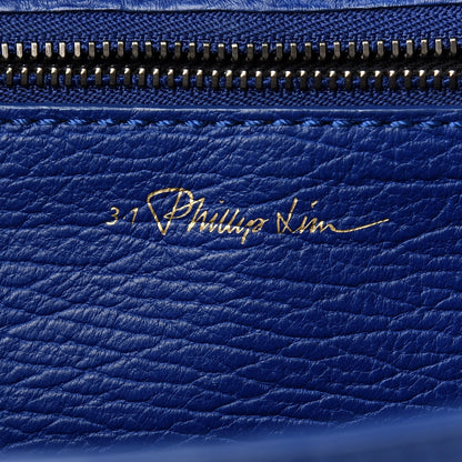 3.1 Phillip Lim Textured Calfskin Medium Pashli Satchel Cobalt 6 of 12