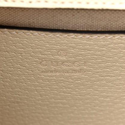 Gucci Raffia Textured Dollar Calfskin Web Houndstooth Mini Diana Tote Bag Light Blue Natural Deep Orange 6 of 11