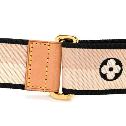 Louis Vuitton Jacquard Diane Shoulder Strap Black 5 of 5