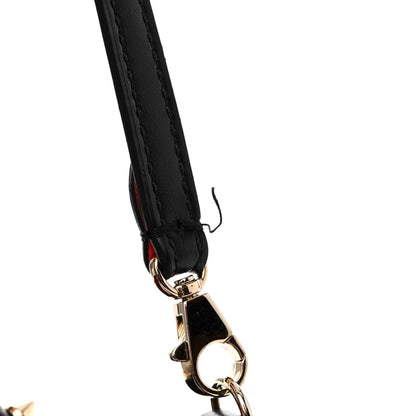 Christian Louboutin Velour Eyelet Nano Cabata Tote Black Multicolor 14 of 14