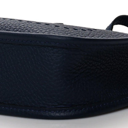 Hermes Taurillon Clemence Amazone Evelyne TPM Bleu Nuit Bleu Indigo 9 of 9
