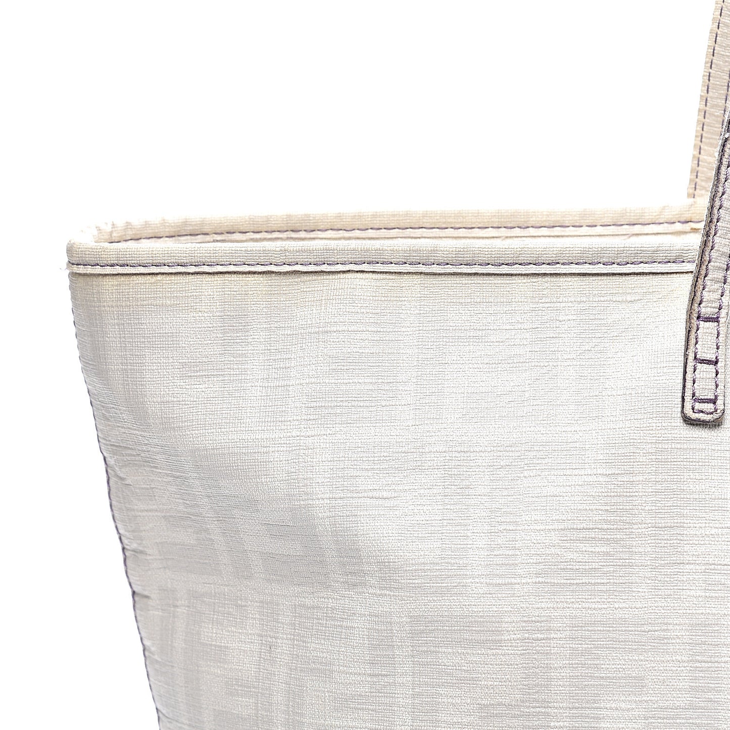 Zucca Spalmati Medium Roll Tote Bianco