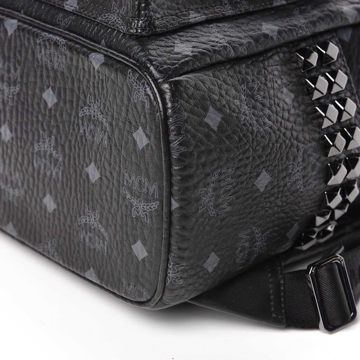 Visetos Small Side Stud Stark Backpack Black