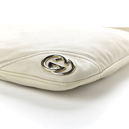 Gucci Calfskin Medium New Britt Hobo Off White 7 of 10